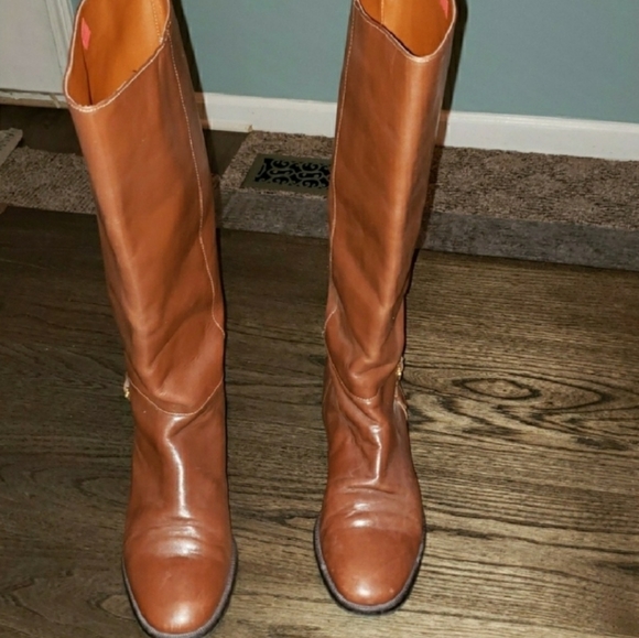 Vintage Etienne Aigner Leather Derby Riding Boots - Picture 6 of 8